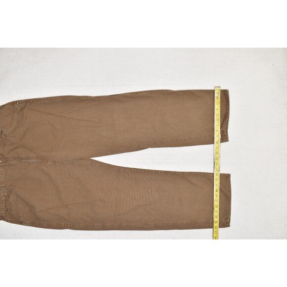 Dickies Men's Carpenter Work Pants Tan Duck Canvas Size 42x30 - Picture 4 of 8